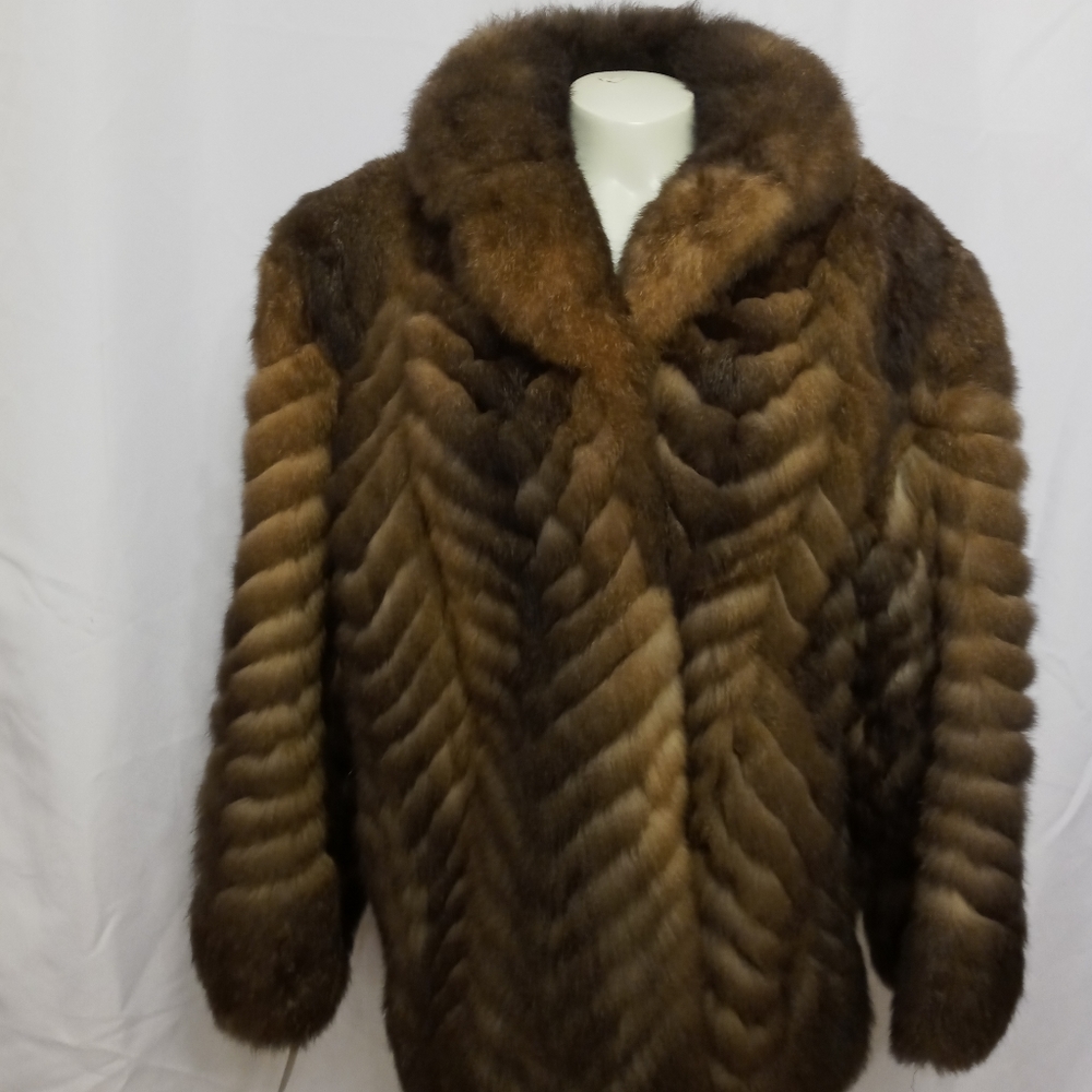 New Zealand Possum Natural Fur Coat Gem